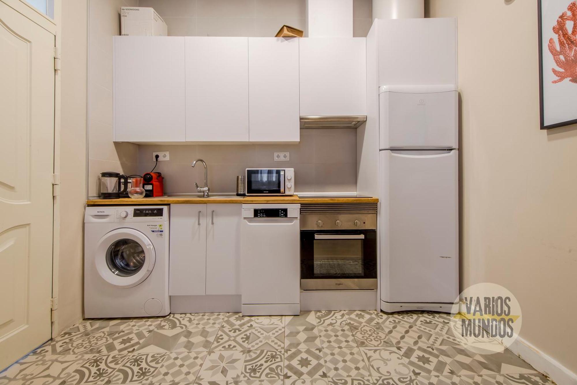 Bajo Duplex 7Pax A 5 Min De Gran Via-Malasana Madrid Eksteriør billede