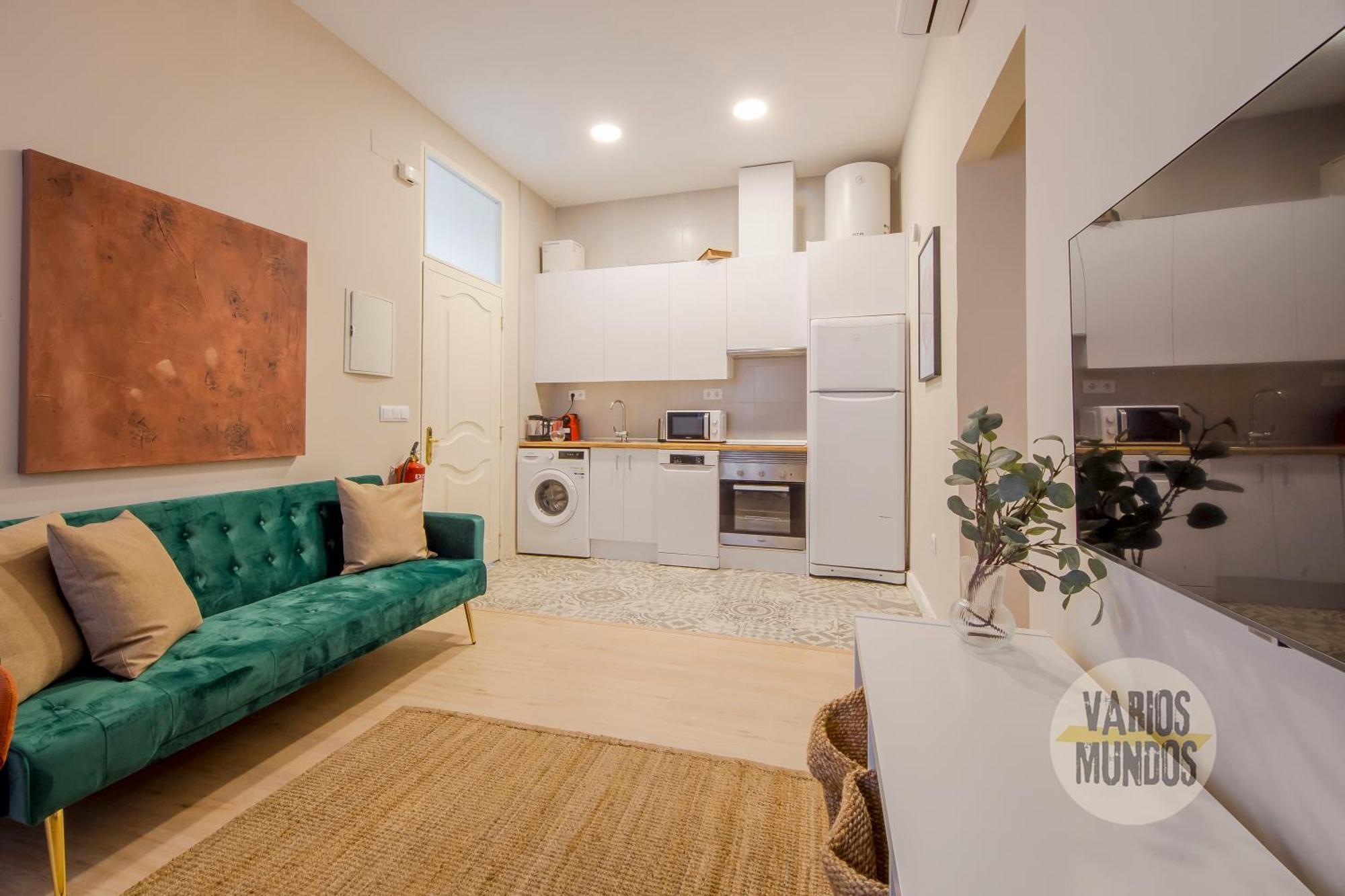 Bajo Duplex 7Pax A 5 Min De Gran Via-Malasana Madrid Eksteriør billede